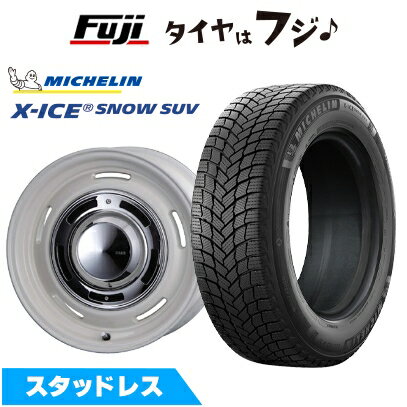 【新品】プラド/ハイラックス スタッドレスタイヤ ホイール4本セット 265/65R17 ミシュラン エックスアイス スノー SUV クリムソン ディーン クロスカントリー 8J 17インチ(送料無料)