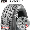 【新品】プラド/ハイラックス スタッドレスタイヤ ホイール4本セット 265/60R18 ブリヂストン ブリザック DM-V3 DMV3 ビッグウエイ B-MUD K(シルバー) トヨタ車専用 18インチ(送料無料)