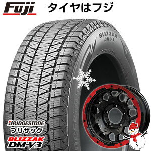 4/30限定!エントリーでポイント最大32倍! 【新品】ジムニー スタッドレスタイヤ ホイール4本セット 175/80R16 ブリヂストン ブリザック DM-V3 DMV3 レアマイスター LMG MS-9W マットブラックレッドリム 16インチ(送料無料)