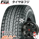 プラド/ハイラックス スタッドレスタイヤ ホイール4本セット 265/65R17 ヨコハマ アイスガード SUV G075 ビッグウエイ B-MUD K(マットブラック) トヨタ車専用 17インチ(送料無料)