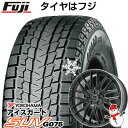 【新品国産5穴114.3車】 スタッドレスタイヤ ホイール4本セット 225/60R18 ヨコハマ アイスガード SUV G075 ビッグウエイ LEYSEEN プラバ9M(グロスブラック/リムポリッシュ) 18インチ(送料無料)