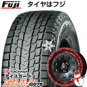 ジムニーシエラ用 スタッドレスタイヤ ホイール4本セット 195/80R15 ヨコハマ アイスガード SUV G075 レアマイスター LMG DS-10 マットブラック/レッドリム 15インチ(送料無料)