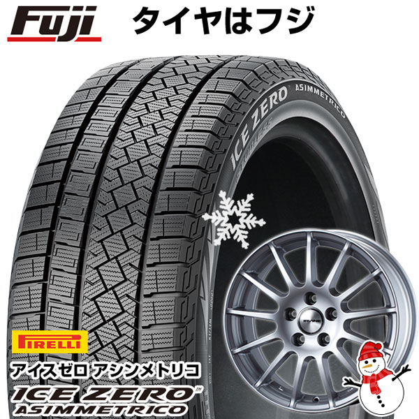 【新品】輸入車用 アウディA1（8X） スタッドレスタイヤ ホイール4本セット 185/60R15 ピレリ ウィンター アイスゼロアシンメトリコ ウェッズ アーヴィン F01 15インチ(送料無料)