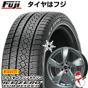  スタッドレスタイヤ ホイール4本セット 195/60R16 ピレリ ウィンター アイスゼロアシンメトリコ プレミックス ヴェランV(クロームハイパーシルバー) 16インチ(送料無料)