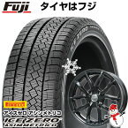 【新品】輸入車用 プジョー2008 2020- スタッドレスタイヤ ホイール4本セット 215/60R17 ピレリ ウィンター アイスゼロアシンメトリコ ユーロテック VP-LINE(グロスブラック) 17インチ(送料無料)