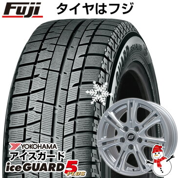 【送料無料 5穴/114】 YOKOHAMA ヨコハマ アイスガード ファイブIG50プラス 205/60R16 16インチ スタッドレスタイヤ ホイール4本セット BRANDLE ブランドル M68 6.5J 6.50-16【YOwin20】