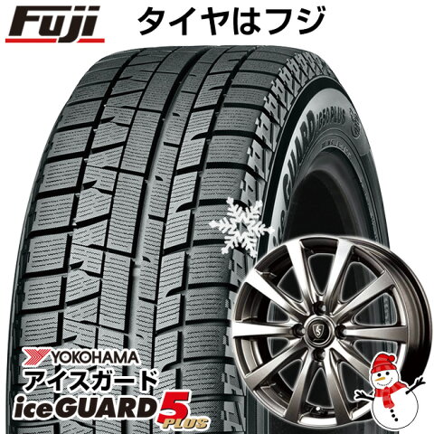 【送料無料 5穴/100】 YOKOHAMA ヨコハマ アイスガード ファイブIG50プラス 175/60R16 16インチ スタッドレスタイヤ ホイール4本セット MID ユーロスピード G10 6J 6.00-16