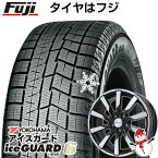 【新品】輸入車用 アウディA4（8W） スタッドレスタイヤ ホイール4本セット 205/60R16 ヨコハマ アイスガード シックスIG60 ユーロテック ガヤ10(ブラックポリッシュ) 16インチ(送料無料)