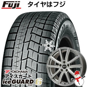 【新品国産5穴114.3車】 スタッドレスタイヤ ホイール4本セット 205/60R16 ヨコハマ アイスガード シックスIG60 ブランドル N52 16インチ(送料無料)