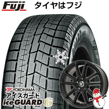 【送料無料 5穴/114】 YOKOHAMA ヨコハマ アイスガード シックスIG60 205/60R16 16インチ スタッドレスタイヤ ホイール4本セット BRANDLE ブランドル 302B 6.5J 6.50-16【YOwin20】