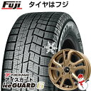 ソリオ スタッドレスタイヤ ホイール4本セット 165/70R14 ヨコハマ アイスガード シックスIG60 ブランドルライン レツィオ ブロンズ 14インチ(送料無料) ※コンパクトカー装着不可