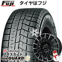 5/1限定!エントリーでポイント最大30倍! 【新品】輸入車用 ベンツCクラス（W205） スタッドレスタイヤ ホイール4本セット 205/60R16 ヨコハマ アイスガード シックスIG60 ユーロアクシス エアフルト(ブラックポリッシュ) 16インチ(送料無料)