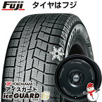 【新品 軽自動車】N-BOX タント スペーシア スタッドレスタイヤ ホイール4本セット 155/65R14 ヨコハマ アイスガード シックスIG60 プレミックス プディン(マットブラック) 14インチ(送料無料)