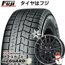  N-BOX タント スペーシア スタッドレスタイヤ ホイール4本セット 155/65R14 ヨコハマ アイスガード シックスIG60 ブランドルライン DF-10M 14インチ(送料無料)