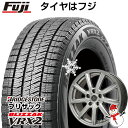 【送料無料 5穴/100 XV(GT系対応）】 BRIDGESTONE ブリヂストン ブリザック VRX2 225/60R17 17インチ スタッドレスタイヤ ホイール4本セット BRANDLE ブランドル E05 7J 7.00-17