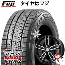 輸入車用 VW（ゴルフ） スタッドレスタイヤ ホイール4本セット 195/65R15 ブリヂストン ブリザック VRX2 ユーロテック ガヤ エリージ(ブラックポリッシュ) 15インチ(送料無料)