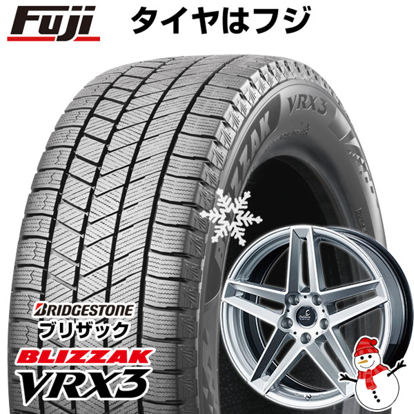 5/10限定!エントリーでポイント最大39倍! 【新品】シビック タイプR（FK8） スタッドレスタイヤ ホイール4本セット 245/35R19 ブリヂストン ブリザック VRX3 ウェッズ デルモアLG.H 19インチ(送料無料)