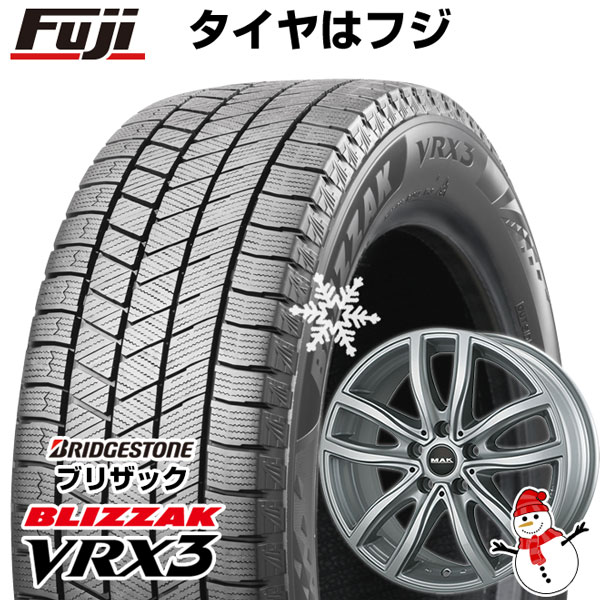 【新品】輸入車用 BMW 5シリーズ（G30/G31） スタッドレスタイヤ ホイール4本セット 245/40R19 ブリヂストン ブリザック VRX3 MAK ファー 19インチ(送料無料)