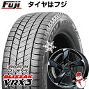 【新品】輸入車用 アウディA3 スポーツバック（8V） スタッドレスタイヤ ホイール4本セット 225/45R17 ブリヂストン ブリザック VRX3 ユーロアクシス クロスエッジ(グロスブラック/カットスポーク) 17インチ(送料無料)