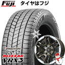 【新品 軽自動車】エブリイワゴン スタッドレスタイヤ ホイール4本セット 165/60R14 ブリヂストン ブリザック VRX3 ビッグウエイ B-LUGNAS FRD(ブロンズ/リムポリッシュ) 14インチ(送料無料)