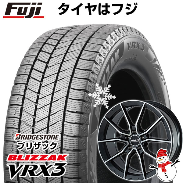 【新品】輸入車用 ベンツCLS（C257） スタッドレスタイヤ ホイール4本セット 245/40R19 ブリヂストン ブリザック VRX3 MAK アルジェント FF 19インチ(送料無料)