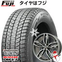 【新品】輸入車用 ベンツGLB（X247） スタッドレスタイヤ ホイール4本セット 235/55R18 ブリヂストン ブリザック DM-V3 MSW by OZ Racing MSW 71(グロスダークグレーポリッシュ) 18インチ(送料無料)