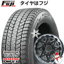 【新品】ジムニー スタッドレスタイヤ ホイール4本セット 175/80R16 ブリヂストン ブリザック DM-V3 DMV3 レアマイスター LMG モンタグナ(ブラックポリッシュ/ブラッククリア) 16インチ(送料無料)