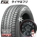 【新品】ジムニー スタッドレスタイヤ ホイール4本セット 175/80R16 ブリヂストン ブリザック DM-V3 DMV3 レアマイスター LMG OFF-STYLE(グロスブラック/レッドリム) 16インチ(送料無料)