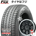 【新品】ジムニー スタッドレスタイヤ ホイール4本セット 175/80R16 ブリヂストン ブリザック DM-V3 DMV3 レアマイスター LMG CS-8 グロスブラック/リムポリッシュ 16インチ(送料無料)