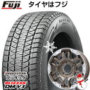 【新品】ジムニーシエラ スタッドレスタイヤ ホイール4本セット 215/70R16 ブリヂストン ブリザック DM-V3 ビッグウエイ B-LUGNAS FRD(ブロンズ/リムポリッシュ) 16インチ(送料無料)