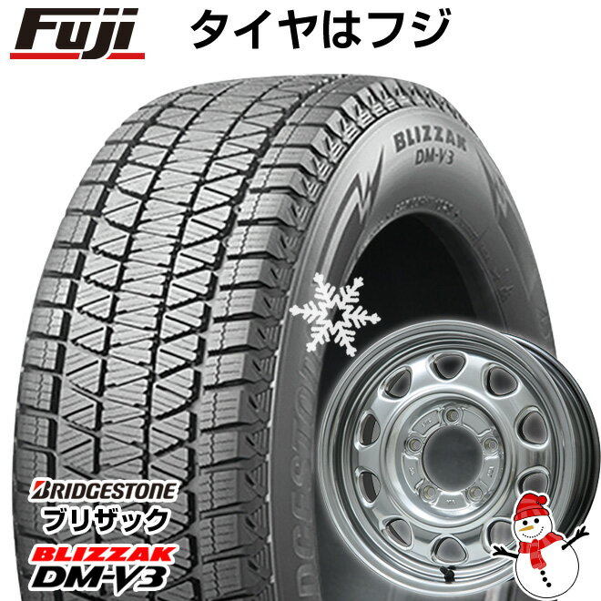 5/20限定!エントリーでポイント最大27倍! 【新品】ジムニー スタッドレスタイヤ ホイール4本セット 175/80R16 ブリヂストン ブリザック DM-V3 DMV3 レアマイスター LMG OFF-STYLE(ハイパーシルバー) 16インチ(送料無料)