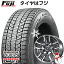  プラド/ハイラックス スタッドレスタイヤ ホイール4本セット 265/60R18 ブリヂストン ブリザック DM-V3 DMV3 コーセイ ベアロック バイソン 18インチ(送料無料)