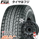 【新品】ジムニーシエラ スタッドレスタイヤ ホイール4本セット 215/70R16 ヨコハマ アイスガード SUV G075 ビッグウエイ B-LUGNAS FRD(マットブラック) 16インチ(送料無料)