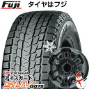 【新品】ジムニーシエラ スタッドレスタイヤ ホイール4本セット 215/70R16 ヨコハマ アイスガード SUV G075 ビッグウエイ B-LUGNAS FRD(マットブラック/ブラッククリアリム) 16インチ(送料無料)