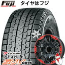 【新品】ジムニーシエラ スタッドレスタイヤ ホイール4本セット 215/70R16 ヨコハマ アイスガード SUV G075 ビッグウエイ B-LUGNAS FRD(マットブラック/レッドリム) 16インチ(送料無料)