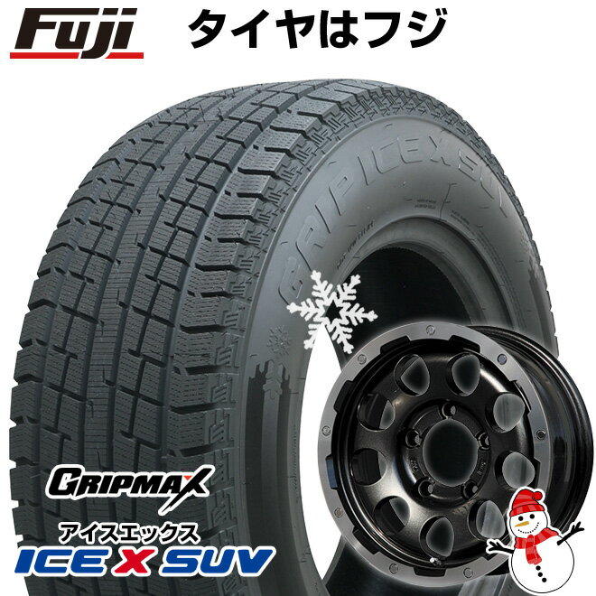 6/5限定!エントリーでポイント最大44倍! 【新品】ジムニー スタッドレスタイヤ ホイール4本セット 185/85R16 グリップマックス アイスX SUV BSW ブラックサイドウォール(限定2022年製) レアマイスター LMG CS-9 16インチ(送料無料)