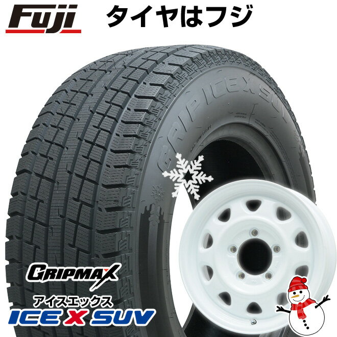 5/20限定!エントリーでポイント最大27倍! 【新品】ジムニー スタッドレスタイヤ ホイール4本セット 175/80R16 グリップマックス アイスX SUV BSW ブラックサイドウォール(限定2023年製) レアマイスター LMG OFF-STYLE 16インチ(送料無料)