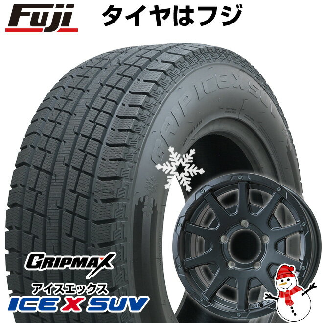 5/20限定!エントリーでポイント最大27倍! 【新品】ジムニー スタッドレスタイヤ ホイール4本セット 185/85R16 グリップマックス アイスX SUV BSW ブラックサイドウォール(限定2022年製) OZ SPARCO ダカール【限定】 16インチ(送料無料)