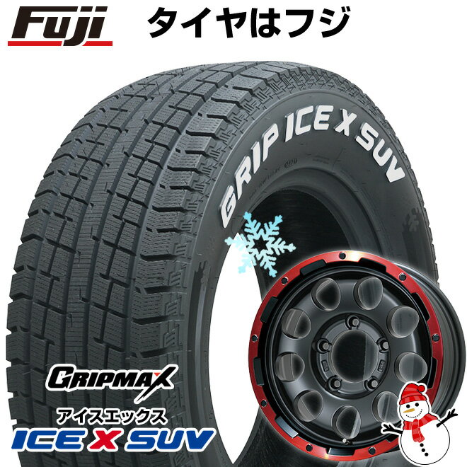 5/20限定!エントリーでポイント最大27倍! 【新品】ジムニー スタッドレスタイヤ ホイール4本セット 185/85R16 グリップマックス アイスX SUV RWL ホワイトレター(限定2022年製) レアマイスター LMG CS-9 16インチ(送料無料)