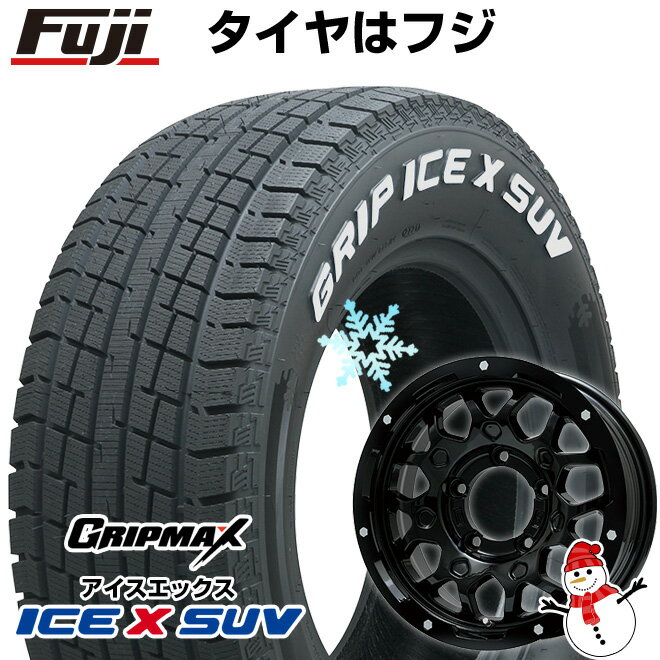 【新品】ジムニーシエラ スタッドレスタイヤ ホイール4本セット 215/70R16 グリップマックス アイスX SUV RWL ホワイトレター(限定2022年製) レアマイスター LMG MS-9W 16インチ(送料無料)