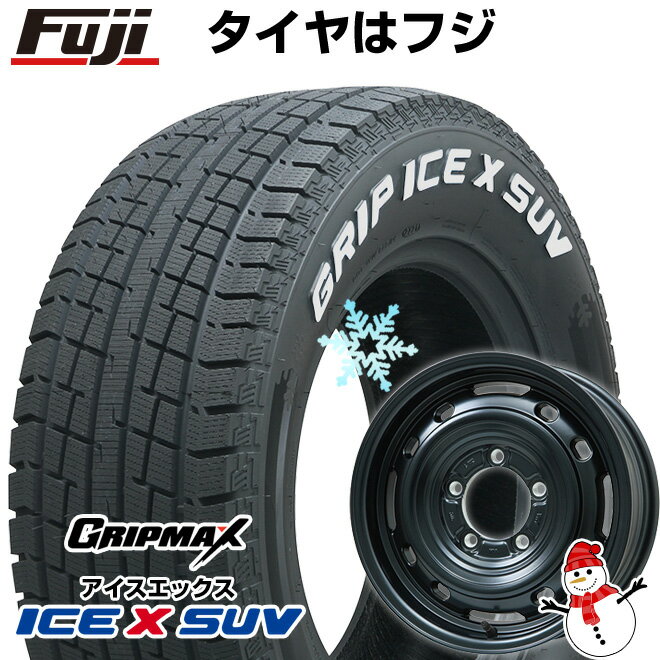 【新品】ジムニーシエラ スタッドレスタイヤ ホイール4本セット 215/70R16 グリップマックス アイスX SUV RWL ホワイトレター(限定2022年製) レアマイスター LMG OFF-STYLE 2 16インチ(送料無料)