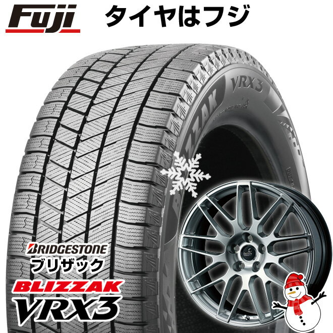 【新品】レクサスLS スタッドレスタイヤ ホイール4本セット 245/50R19 ブリヂストン ブリザック VRX3 ウェッズ デルモア LC.S 19インチ(送料無料)