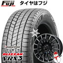 【新品】輸入車用 ベンツGLA（X156） スタッドレスタイヤ ホイール4本セット 215/60R17 ブリヂストン ブリザック VRX3 ユーロアクシス エアフルト(ブラックポリッシュ) 17インチ(送料無料)