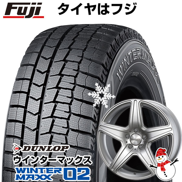 5/15限定!エントリーでポイント最大39倍! 【新品】輸入車用 ベンツCクラス（W205） スタッドレスタイヤ ホイール4本セット 205/60R16 ダンロップ ウインターマックス 02 WM02 AGA ブルグ【限定】 16インチ(送料無料)