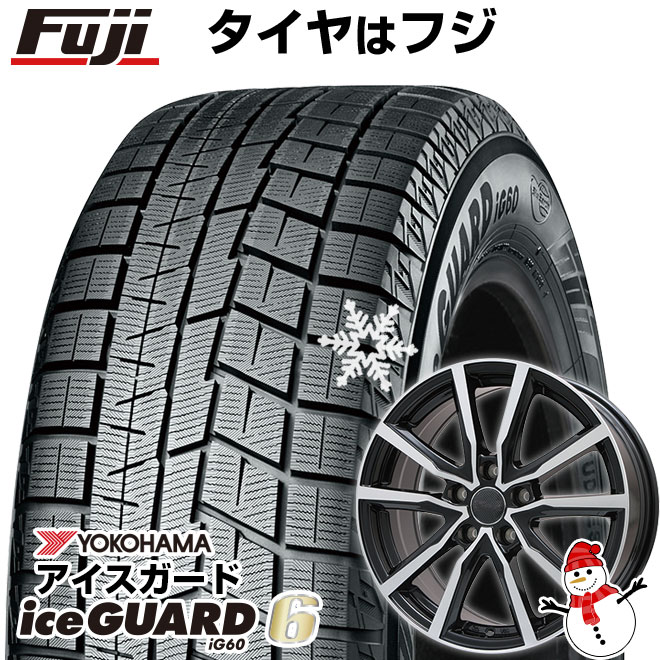 【新品】C28系セレナ用 スタッドレスタイヤ ホイール4本セット 205/65R16 ヨコハマ アイスガード6 シックスIG60 ブランドル N52BP 16インチ(送料無料)