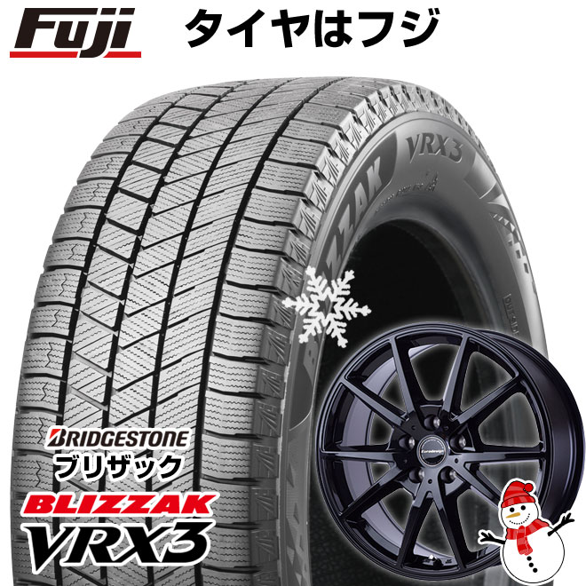 【新品】輸入車用 MINI（F60 JCW） スタッドレスタイヤ ホイール4本セット 225/50R18 ブリヂストン ブリザック VRX3 ユーロデザイン スウィンドン 18インチ(送料無料)