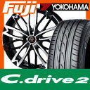 【送料無料】 185/55R15 15インチ R-PRIDE アールプライド 和道 桜 5分咲き 6J 6.00-15 YOKOHAMA ヨコハマ Cドライブ2...