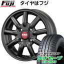 【新品 軽自動車】 夏タイヤ ホイール4本セット 155/65R13 ダンロップ エナセーブ EC204 ファブレス ヴァローネ MC-9 13インチ(送料無料)