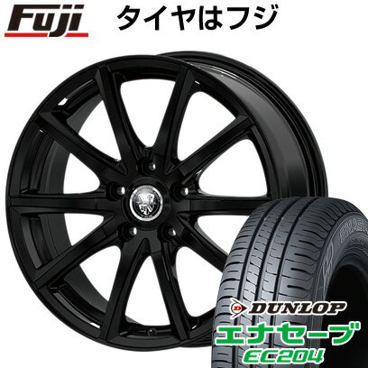 【新品国産5穴114.3車】 夏タイヤ ホイール4本セット 195/65R15 ダンロップ エナセーブ EC204 ビッグウエイ TRG GB10 15インチ(送料無料)