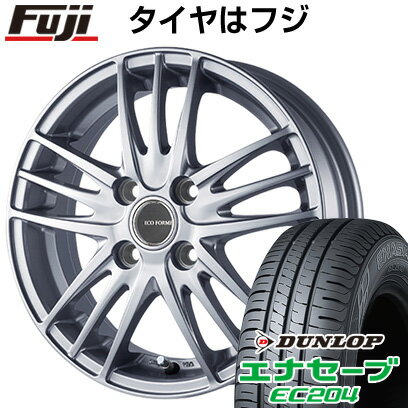 5/15限定!エントリーでポイント最大39倍! 【新品 軽自動車】 夏タイヤ ホイール4本セット 155/65R13 ダンロップ エナセーブ EC204 ブリヂストン エコフォルム SE-18 13インチ(送料無料)